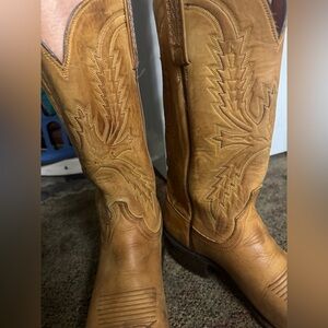 Men's Tan Cowboy Boots